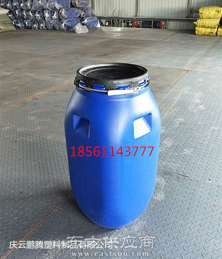 100升塑料桶大口100公斤铁箍桶厂家